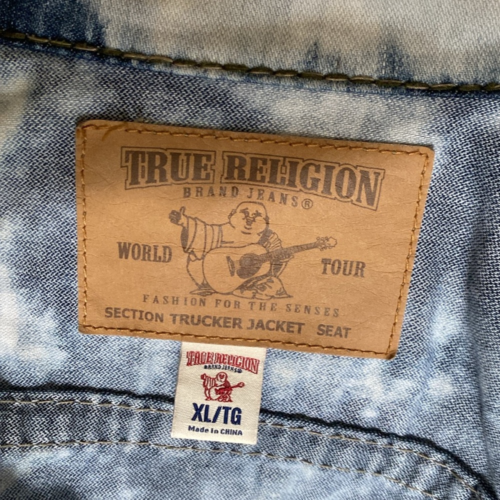 True Religion denim Jean jacket - Picture 4 of 5